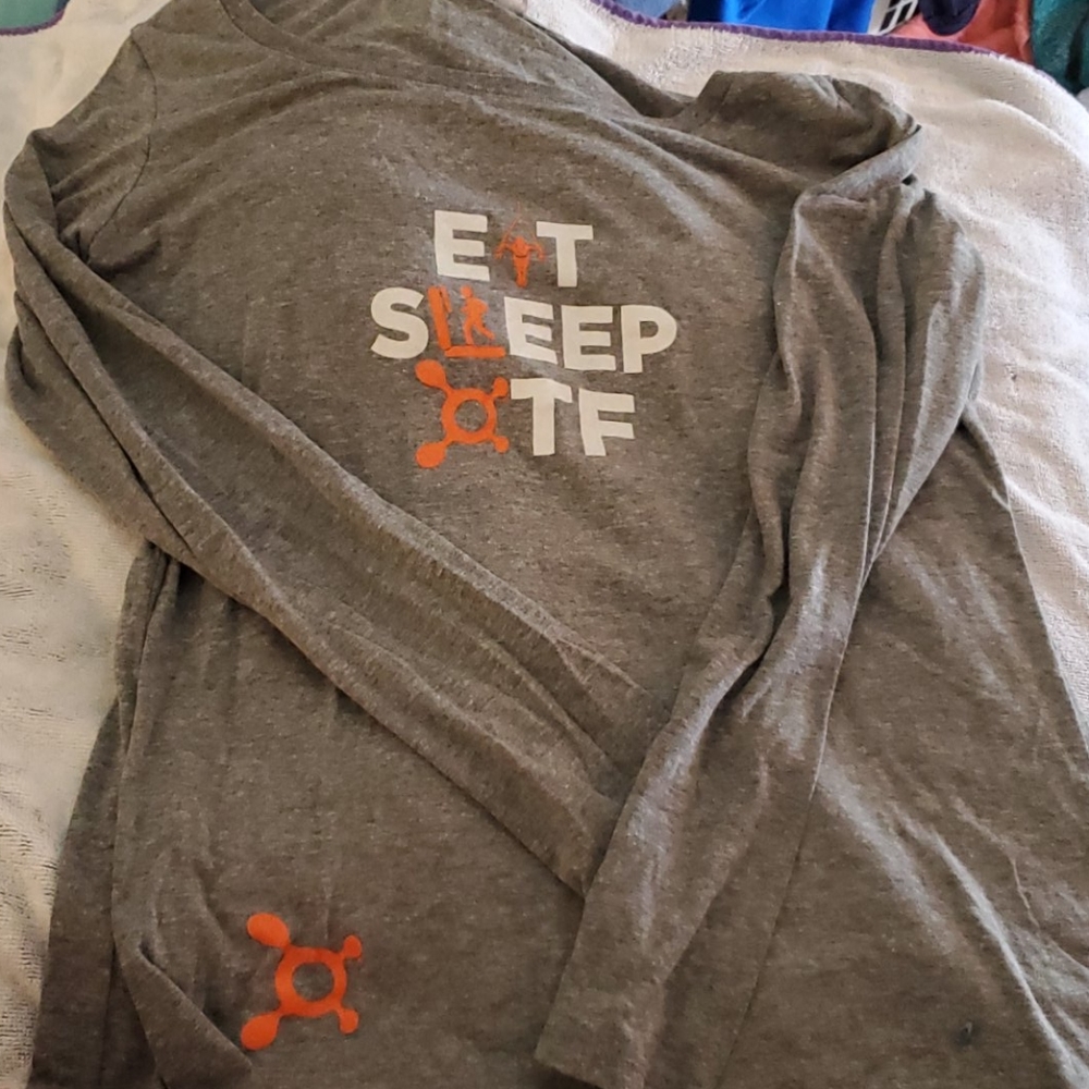 Women's xl orangetheory (otf) long sleeve tee